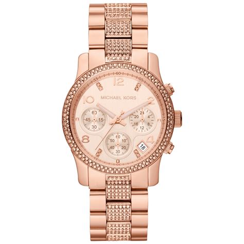 rose gold michael kors watch women's|Michael Kors 251408.